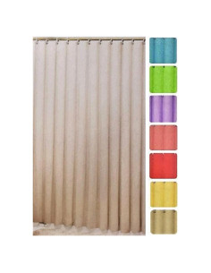 Cortina de Ducha Pesada Mejor Hogar Lino 178x183 cm