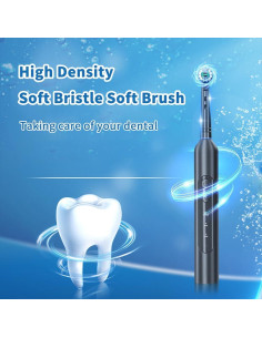 Cepillo de dientes eléctrico GRAUICI con 8 cabezales y 3 modos 2