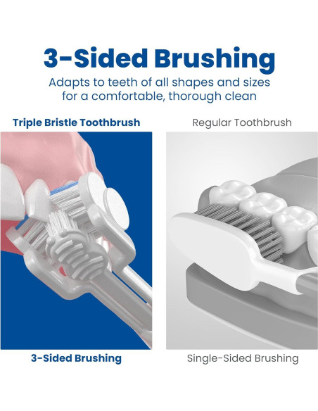 Cepillo de Dientes Sónico Triple Bristle Original - 31,000 VPM