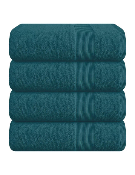 Conjunto de Toallas de Baño Belizzi Home 4 Pack 68.6x137.2 cm 100% Algodón
