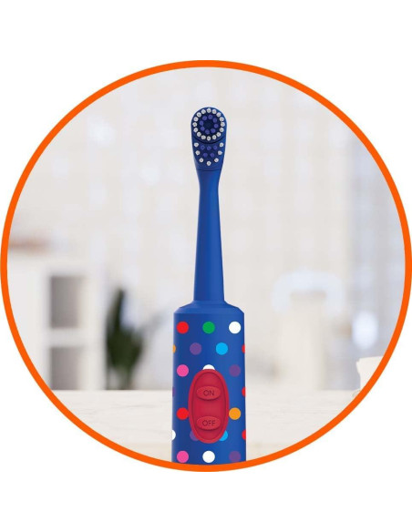 Cepillo de dientes eléctrico para niños Amazon Basics - 2 unidades