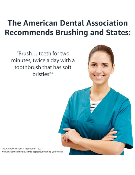 Cepillo de dientes eléctrico para niños Amazon Basics - 2 unidades