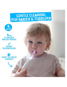 Cepillo de Dientes Eléctrico Jack N' Jill Tickle para Niños - 2 Cabezas 2