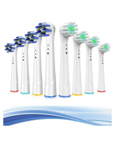 Cabezas de cepillo de dientes TINGOX para Oral B - Paquete de 8
