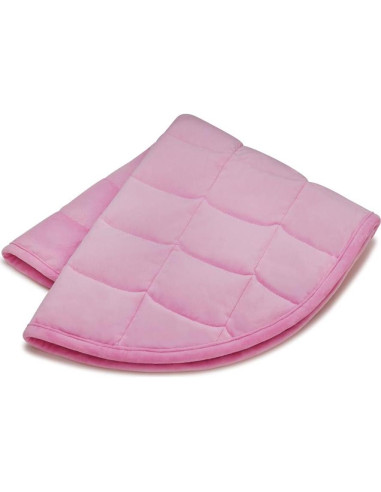 Manta con peso TONGDADA 3.18kg Minky rosa 73.66x60.96cm