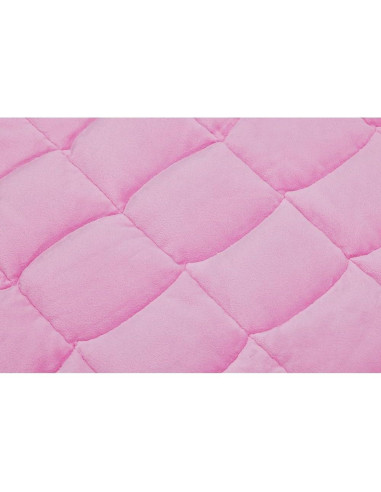 Manta con peso TONGDADA 3.18kg Minky rosa 73.66x60.96cm