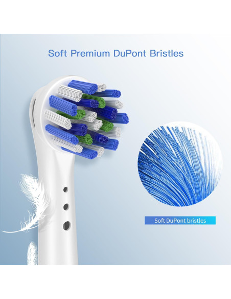 Cabezas de cepillo de dientes TINGOX para Oral B - Paquete de 8