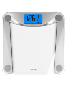 Escala Digital de Baño Vitafit VT1703U, 182kg, Pantalla LCD Grande