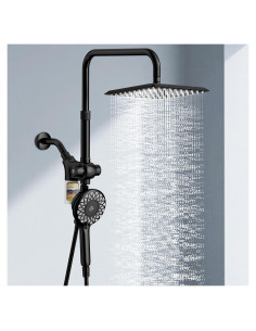 Cabezal de Ducha KAIYING 10" con Filtro y Manguera 79"