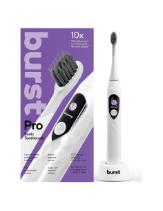 Cepillo de dientes eléctrico Burst Pro Sonic blanco - 33,000 vibraciones