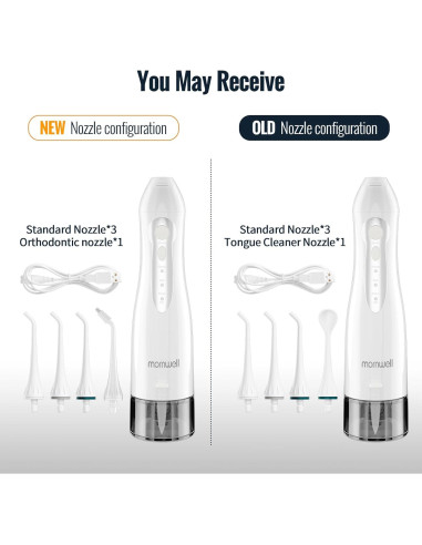 Irrigador Oral Eléctrico Prooral F5106-F1 330ml 3 Modos USB