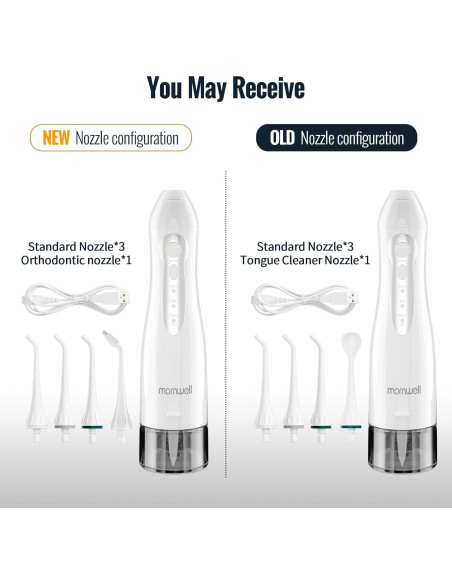 Irrigador Oral Eléctrico Prooral F5106-F1 330ml 3 Modos USB