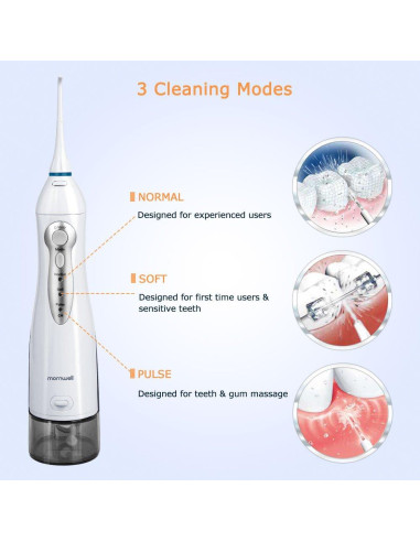 Irrigador Oral Eléctrico Prooral F5106-F1 330ml 3 Modos USB