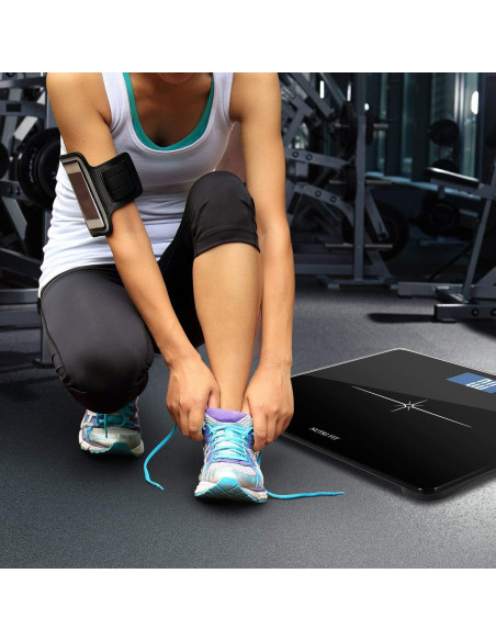 Balanza de Baño Digital NUTRI FIT Extra Ancha 181kg LCD