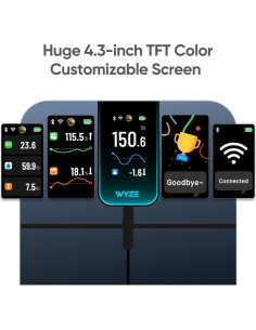 Balanza Inteligente Wyze Ultra Negra 4.3" Wi-Fi Bluetooth 181 kg 2