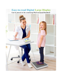 Báscula Médica Digital Dloiyyn 300kg Pantalla Retroiluminada 2