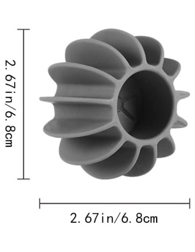 4 Bolas de Lavandería Reutilizables Lourich para Lavadora