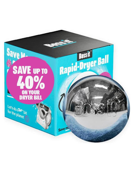 Bola de Secado Reutilizable Boss It - Tecnología HeatBounce