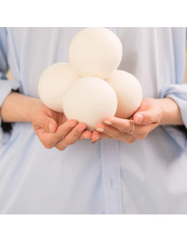 Bolas de Secado de Lana BABL LIFE - Paquete de 6 XL 7.62 cm