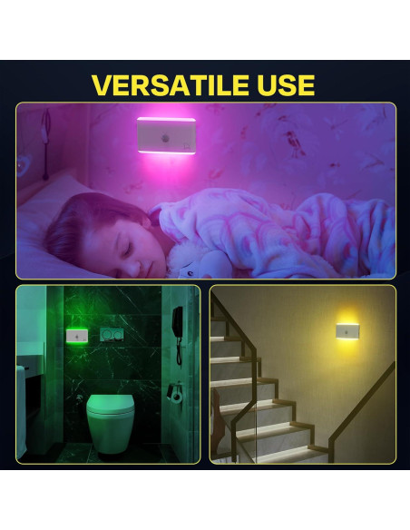 Luz Nocturna Magnética con Sensor de Movimiento Nordmoose