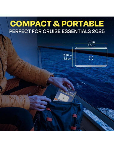 Luz Nocturna Magnética con Sensor de Movimiento Nordmoose