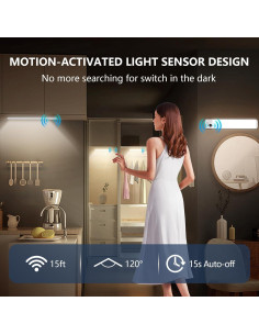 Iluminación Bajo Gabinete RUIKORING RK-AL21x2 LED Recargable 2