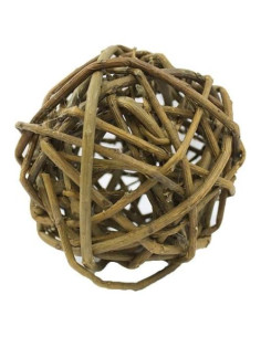 Bola de Masticar de Sauce Natural 10 cm Exotic Nutrition