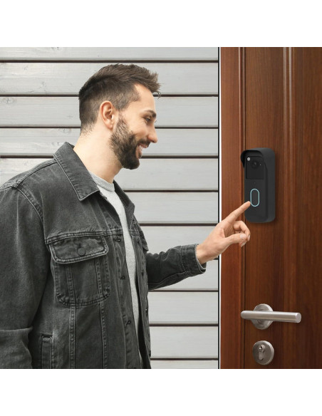 Soporte Antirrobo para Timbre Blink Video Fieybirt Negro