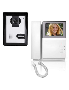 Sistema de Videoportero AMOCAM con Monitor LCD 4.3" y Cámara IR