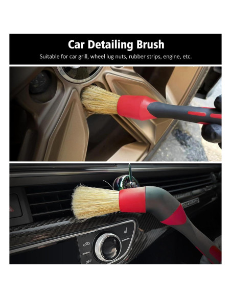 Kit de Limpieza de Ruedas YeewayVeh 4PCS - Cepillos Suaves