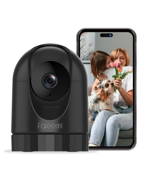 Cámara de Seguridad WiFi Faleemi FS3 2K Interior con Audio