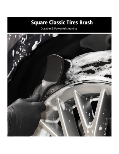 Kit de Limpieza de Ruedas YeewayVeh 4PCS - Cepillos Suaves