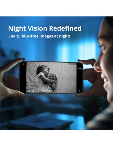 Cámara de Seguridad WiFi Faleemi FS3 2K Interior con Audio