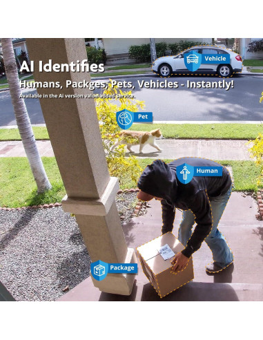 Cámara de Seguridad WiFi Faleemi FS3 2K Interior con Audio