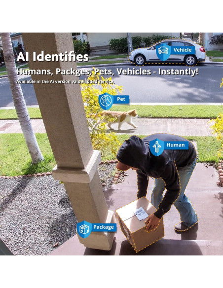 Cámara de Seguridad WiFi Faleemi FS3 2K Interior con Audio