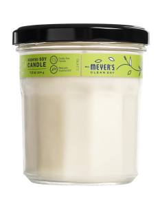 Vela Aromática de Soja Mrs. Meyer's 204g Verbena de Limón 2