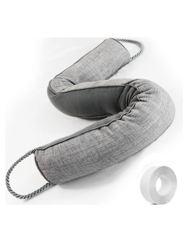 Tope de Puerta Pesado Daralis 81.28 cm Gris Bloqueador de Aire