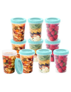 Contenedores Deli Bentgo 20 Piezas 946 ml a Prueba de Fugas