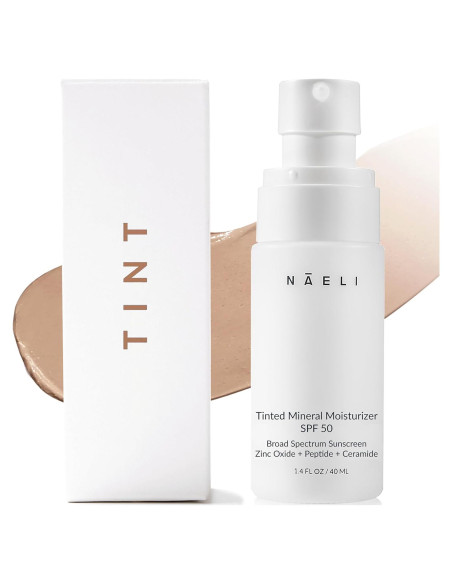 Hidratante Tinte Facial NAELI SPF 50 - 39.4 g, Universal
