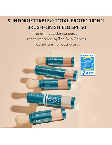 Polvo Mineral Protector Solar Colorescience Piel Sensible 10cm