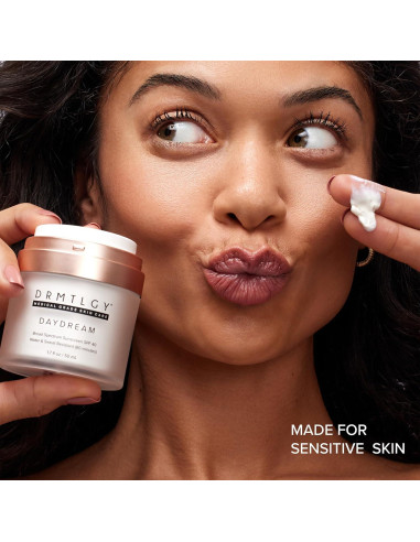 DRMTLGY Crema Solar Hidratante Facial SPF 40 - Piel Sensible