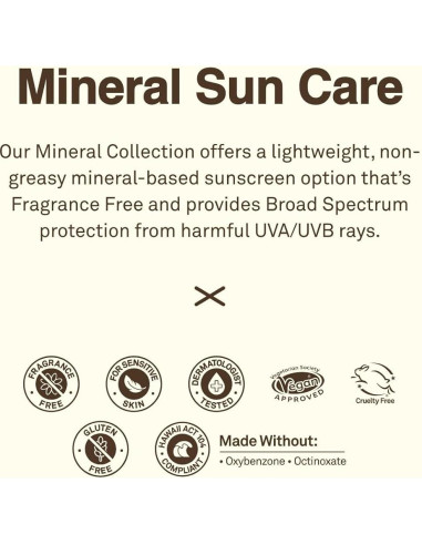 Sun Bum Loción Solar Mineral SPF 50 Roll-On 85 g - Hidratante