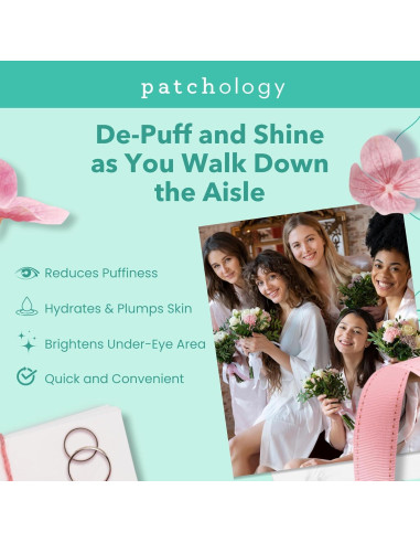 Parches de Gel para Ojos Patchology - Hidratación y Rejuvenecimiento