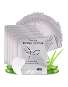 Parches de Hidrogel Fenshine 200 Pares para Extensiones de Pestañas