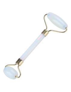 Rodillo de Belleza de Jade Natural Walfront Doble Cabeza 15x5.5cm