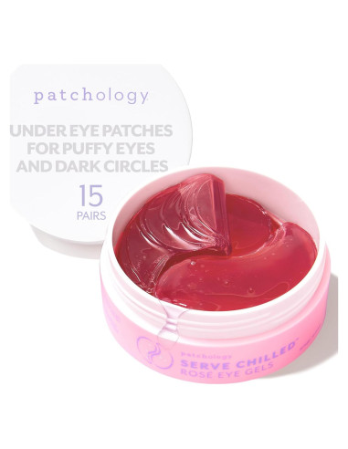 Parches Hidratantes para Ojos Patchology Serve Chilled Rosé - 15 Pares