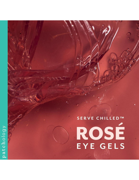Parches Hidratantes para Ojos Patchology Serve Chilled Rosé - 15 Pares