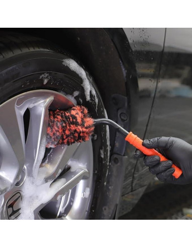 Juego de Cepillos de Limpieza para Ruedas SPTA 2 Piezas