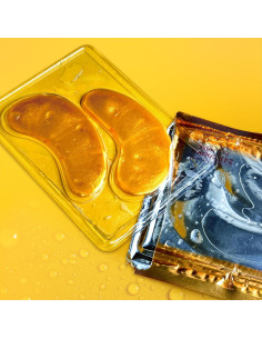 Parches de Ojos de Colágeno KINPUR 24K - 25 Pares Antienvejecimiento 2