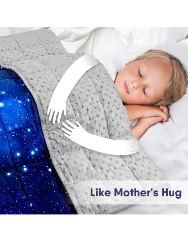 Manta Pesada Solfres 91x122 cm 1.36 kg Galaxia Nebulosa